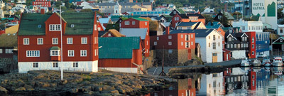 Färöer Stadtrundgang in Torshavn mit Tinganes